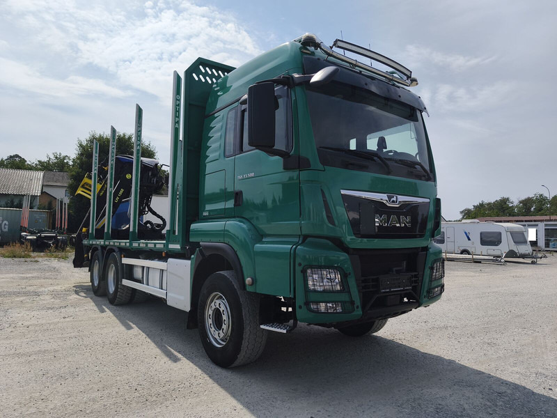 MAN TGX 33.500 Holz LKW Euro6 6x4 (9) - Камион за дърва, Камион с кран: снимка 2 MAN TGX 33.500 Holz LKW Euro6 6x4 (9) - Камион за дърва, Камион с кран: снимка 2