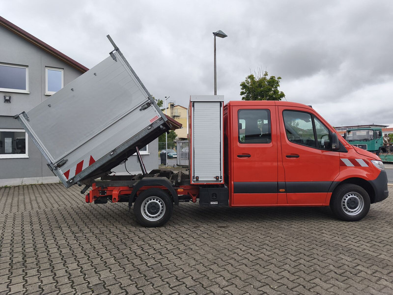 Бус самосвал, Бус с двойна кабина Mercedes-Benz 316 Sprinter DoKa Kipper Euro 6 4x2 (4): снимка 8