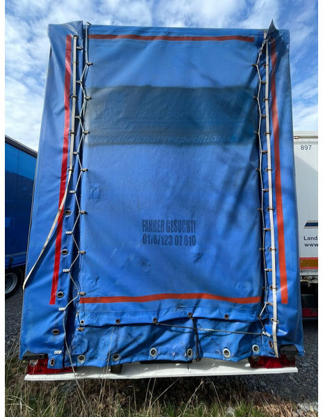 Schmitz Cargobull Ortmann Tandemanhänger Jumbo Plane Gardine - Брезентово ремарке: снимка 2 Schmitz Cargobull Ortmann Tandemanhänger Jumbo Plane Gardine - Брезентово ремарке: снимка 2