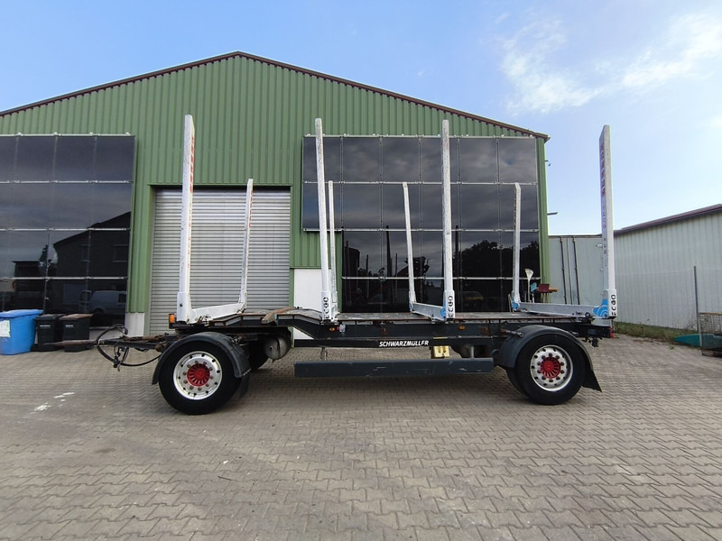 Schwarzmüller N17VLN3 Holztransporter SAF - Ремарке за дърва: снимка 4 Schwarzmüller N17VLN3 Holztransporter SAF - Ремарке за дърва: снимка 4