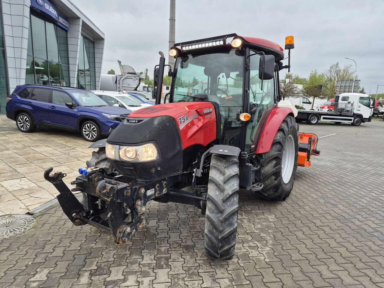 Case IH Farmall 75 / 2022 / Only 1853 MTH / Sweeper + Plow Extra / 1 OWN - Трактор: снимка 2 Case IH Farmall 75 / 2022 / Only 1853 MTH / Sweeper + Plow Extra / 1 OWN - Трактор: снимка 2
