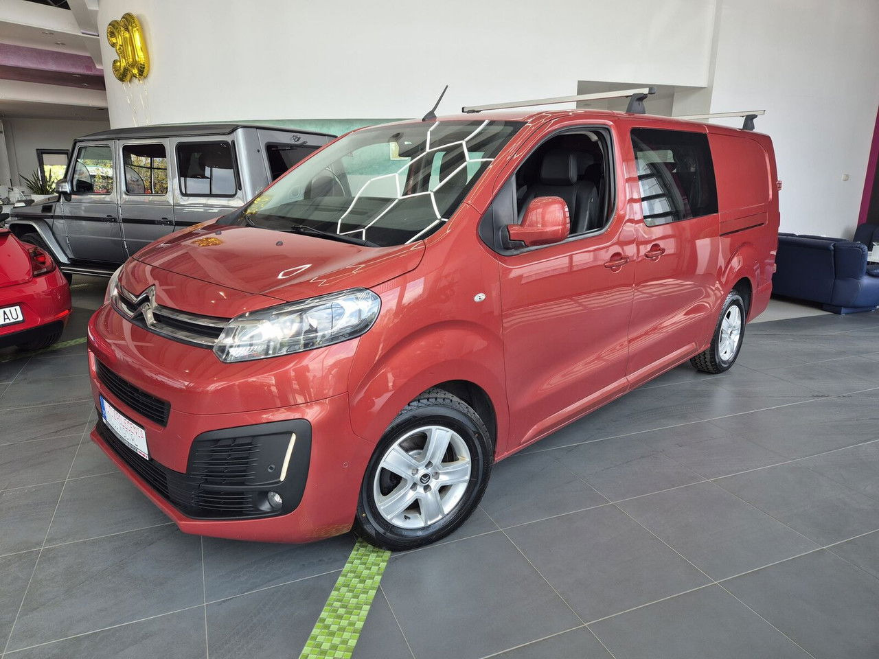 Бус с двойна кабина Citroën Jumpy Combi L3H1 Long ,Mixto,Top Version,360 Camera, Serviced: снимка 11