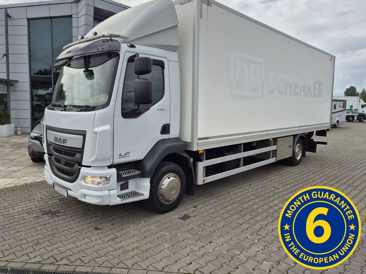 DAF LF 250 FA / 3 Seats / Works Great - Камион фургон: снимка 1 DAF LF 250 FA / 3 Seats / Works Great - Камион фургон: снимка 1