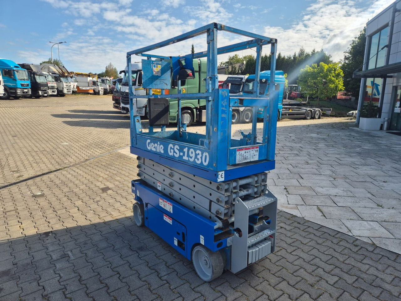 Ножична работна платформа Genie GS1930 / 4X4 / 1 Owner / Serviced: снимка 8