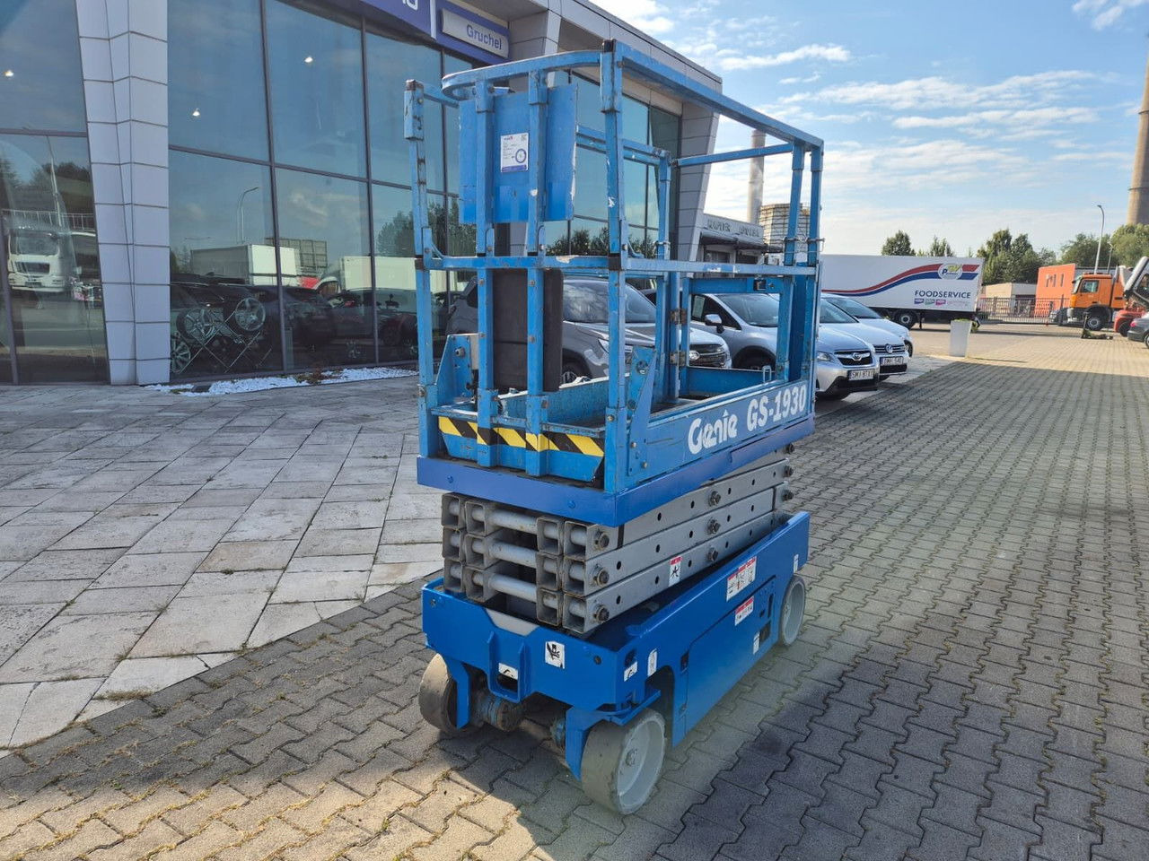 Ножична работна платформа Genie GS1930 / 4X4 / 1 Owner / Serviced: снимка 11