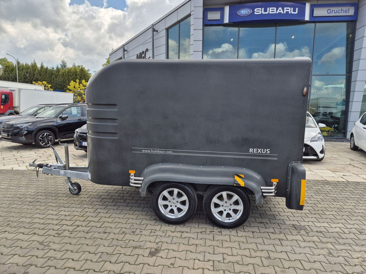 Ремарке за коне Humbaur Rexus 2000 / FOR Transporting 2 Horses, Ponies ANDBreedin: снимка 9