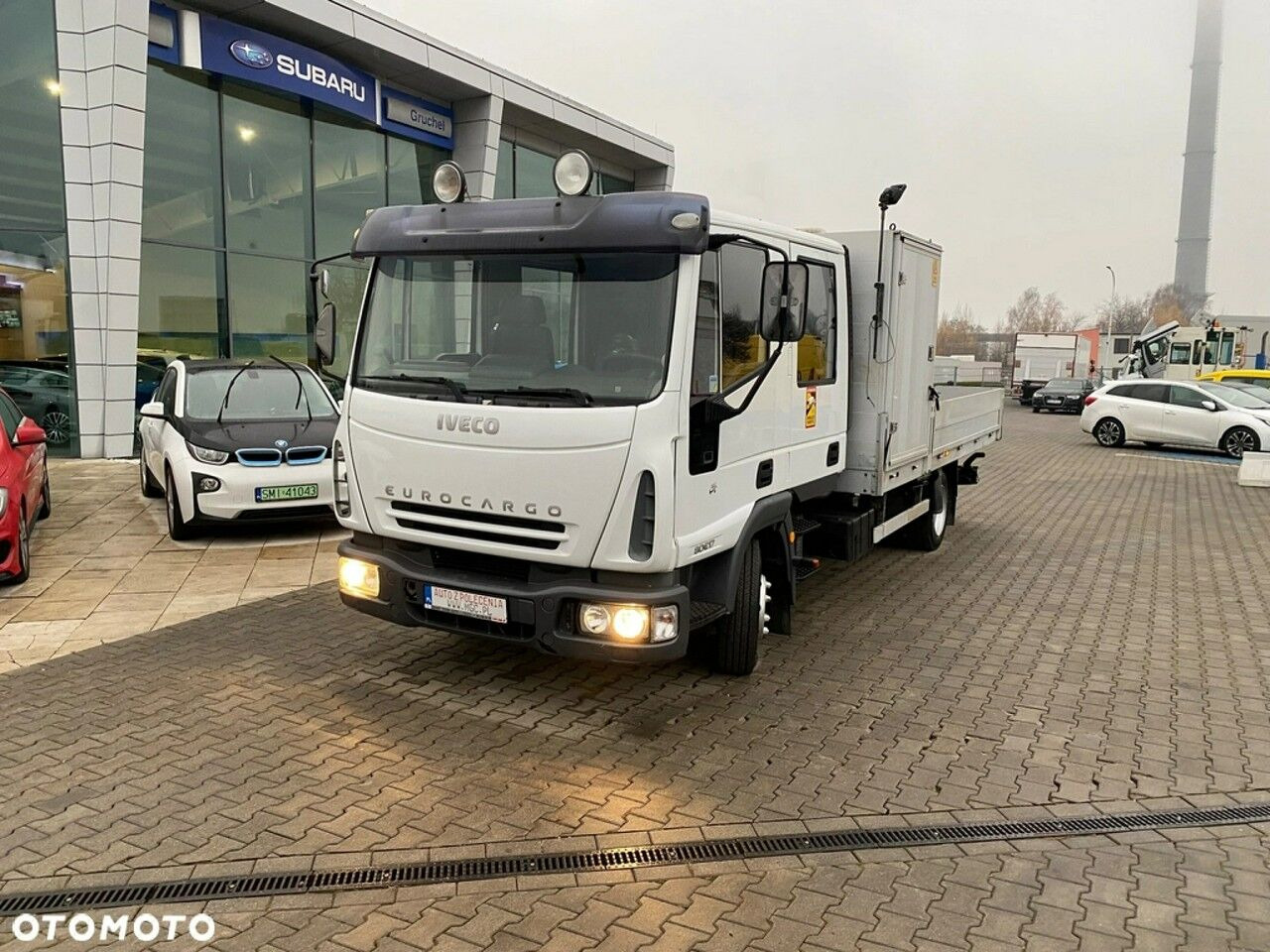 Iveco Eurocargo ML80E17 / HDS HMF / 1 Owner / Doka - Бордови камион, Камион с кран: снимка 5 Iveco Eurocargo ML80E17 / HDS HMF / 1 Owner / Doka - Бордови камион, Камион с кран: снимка 5