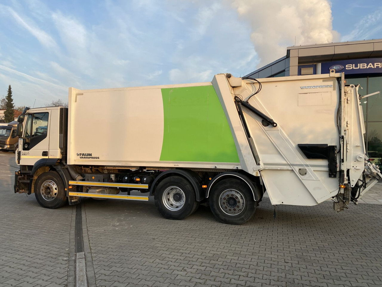 Боклукчийска кола Iveco Stralis 330 EEV / Faun Vario Press 11 27M3 / Service NEW / TOP: снимка 12