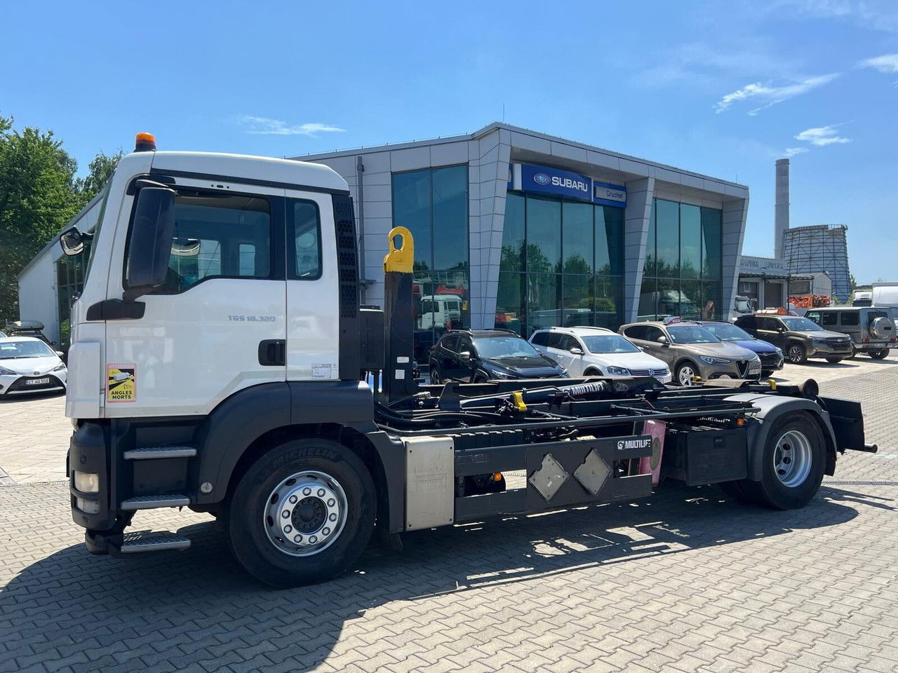 MAN TGS 18.320 NO Rust / Multilift Joab / BIG Wheelbase - Контейнеровоз/ Сменна каросерия камион: снимка 2 MAN TGS 18.320 NO Rust / Multilift Joab / BIG Wheelbase - Контейнеровоз/ Сменна каросерия камион: снимка 2