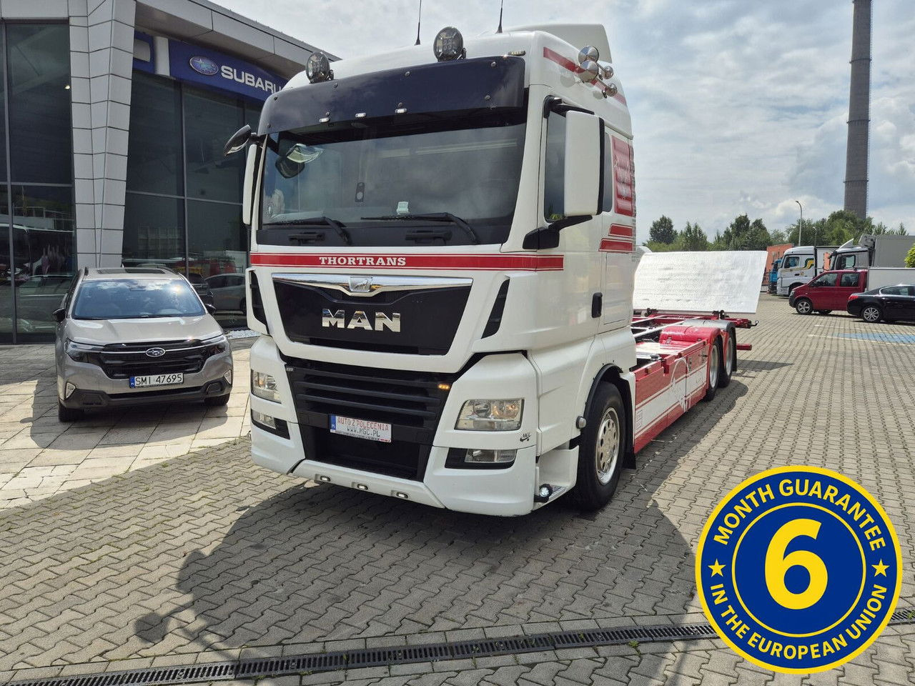 MAN TGX 28 28.420 , 6x2-2 LL + Trailer HFR KM 20 - Контейнеровоз/ Сменна каросерия камион: снимка 2 MAN TGX 28 28.420 , 6x2-2 LL + Trailer HFR KM 20 - Контейнеровоз/ Сменна каросерия камион: снимка 2
