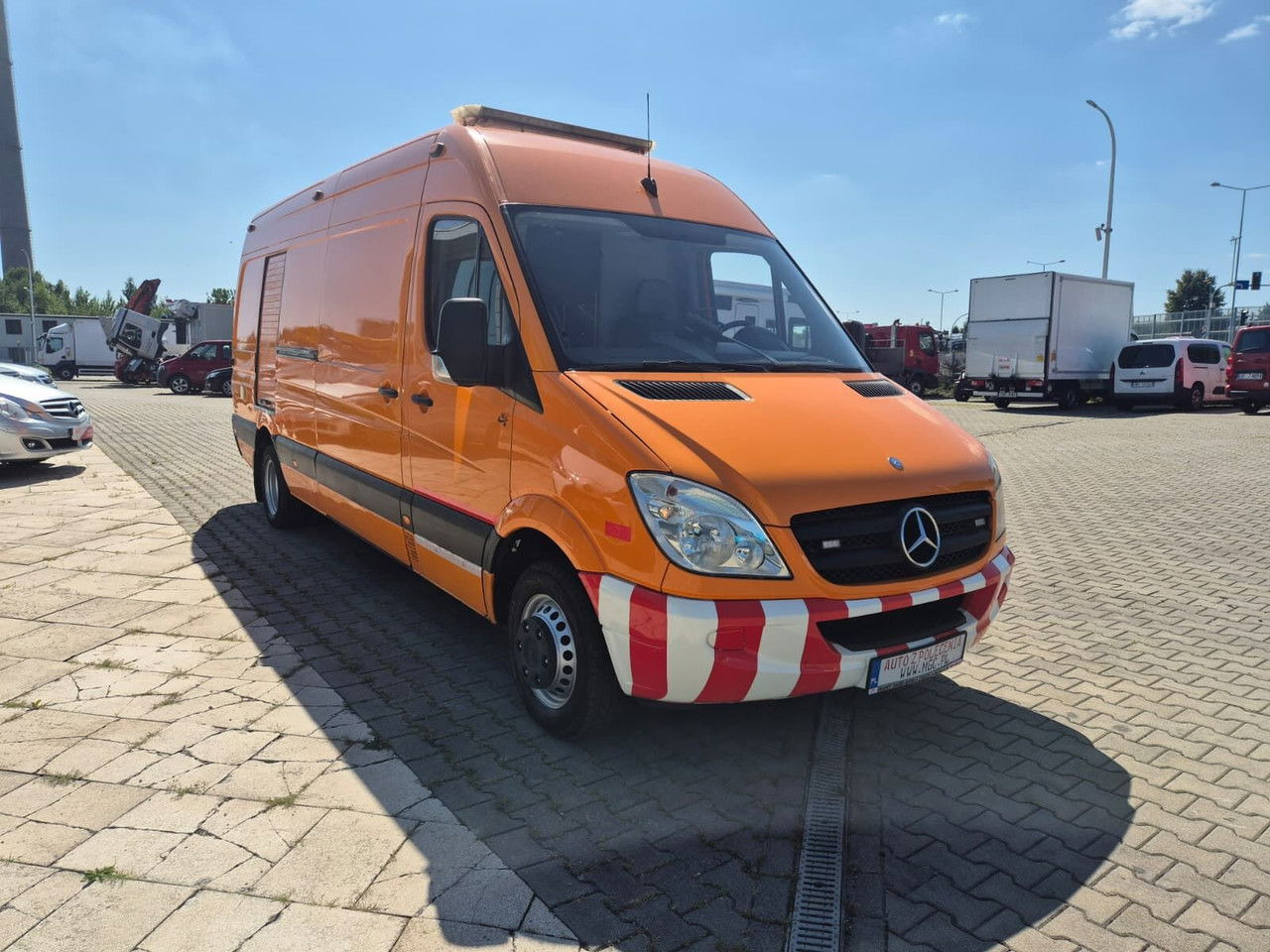 Каналопочистваща машина MERCEDES-BENZ Mercedes-Benz Sprinter 518 CDi / Ipek + Ibak TV-Kanal Inspektion: снимка 5