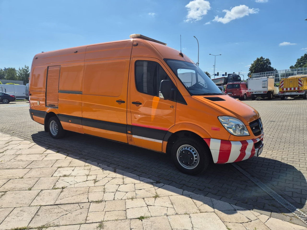 Каналопочистваща машина MERCEDES-BENZ Mercedes-Benz Sprinter 518 CDi / Ipek + Ibak TV-Kanal Inspektion: снимка 6