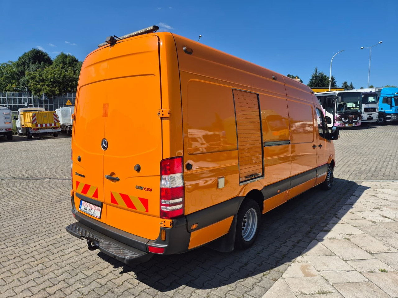 Каналопочистваща машина MERCEDES-BENZ Mercedes-Benz Sprinter 518 CDi / Ipek + Ibak TV-Kanal Inspektion: снимка 8