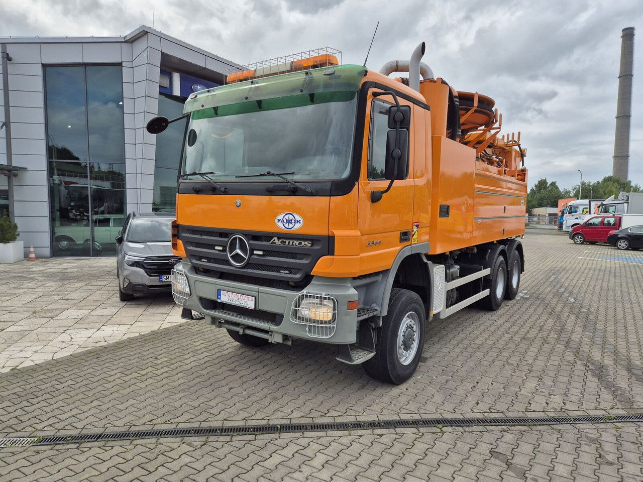 Mercedes-Benz Actros 3344 /6X6 / Wiedemann / Works Great / NO Rust / capt8m3+ - Каналопочистваща машина: снимка 2 Mercedes-Benz Actros 3344 /6X6 / Wiedemann / Works Great / NO Rust / capt8m3+ - Каналопочистваща машина: снимка 2