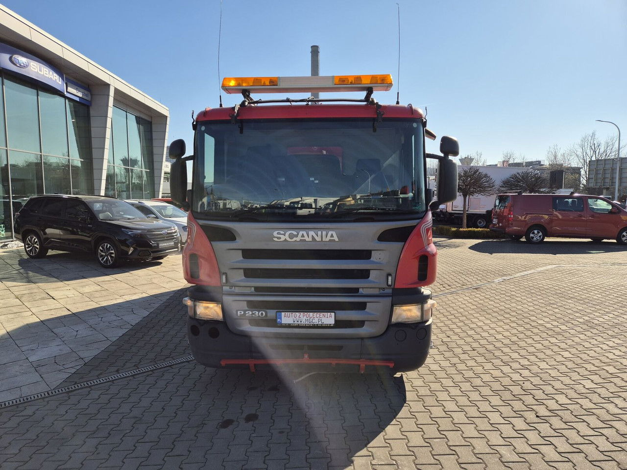 Scania P230 4X2 / Sweeper / Johnston VX800 / Sprayer / LOW Mileage / - Мотометачна машина: снимка 3 Scania P230 4X2 / Sweeper / Johnston VX800 / Sprayer / LOW Mileage / - Мотометачна машина: снимка 3