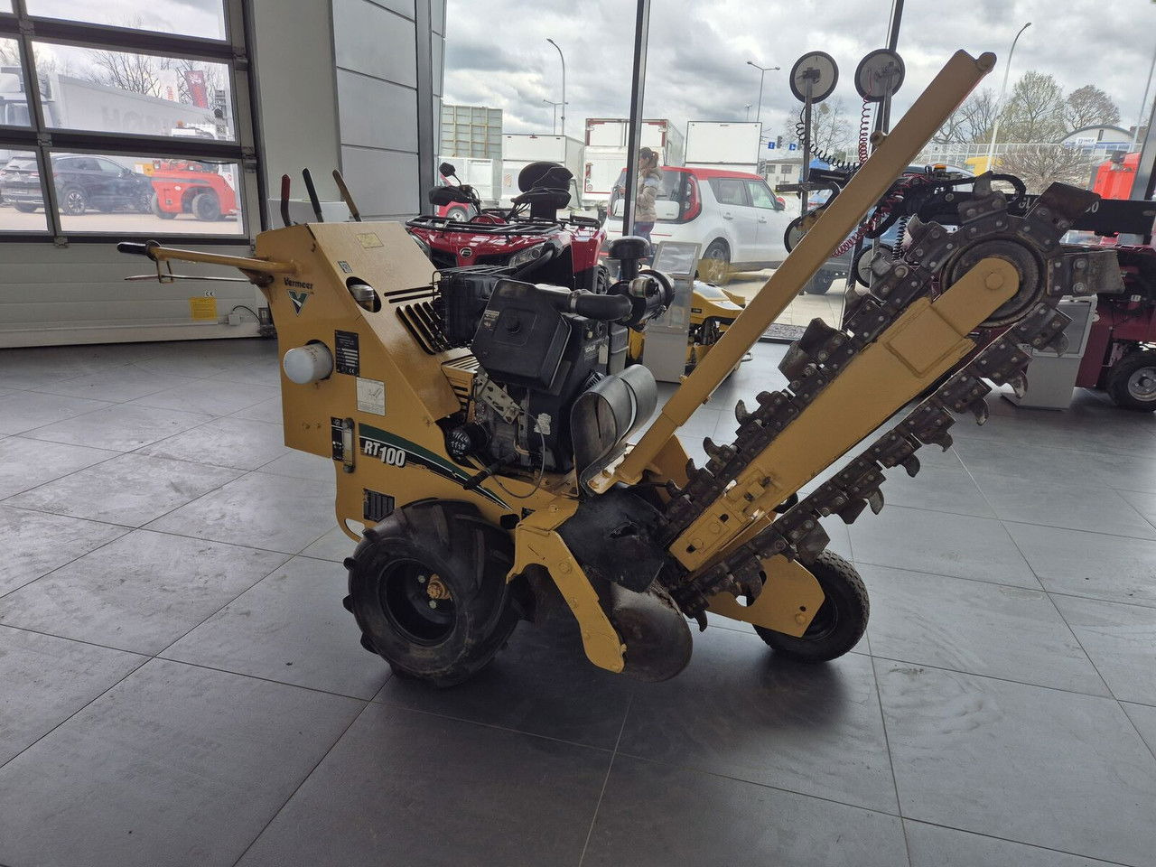 Vermeer RT 100 / Trench SAW / Mini Chain Excavator / IDE AL FOR Cables - Каналокопател: снимка 3 Vermeer RT 100 / Trench SAW / Mini Chain Excavator / IDE AL FOR Cables - Каналокопател: снимка 3