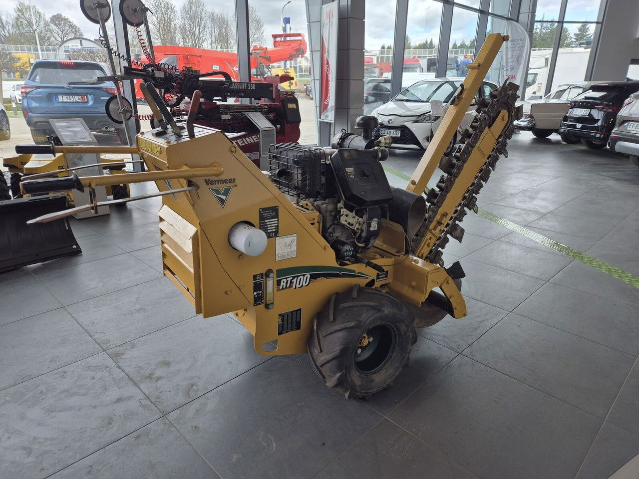 Vermeer RT 100 / Trench SAW / Mini Chain Excavator / IDE AL FOR Cables - Каналокопател: снимка 1 Vermeer RT 100 / Trench SAW / Mini Chain Excavator / IDE AL FOR Cables - Каналокопател: снимка 1