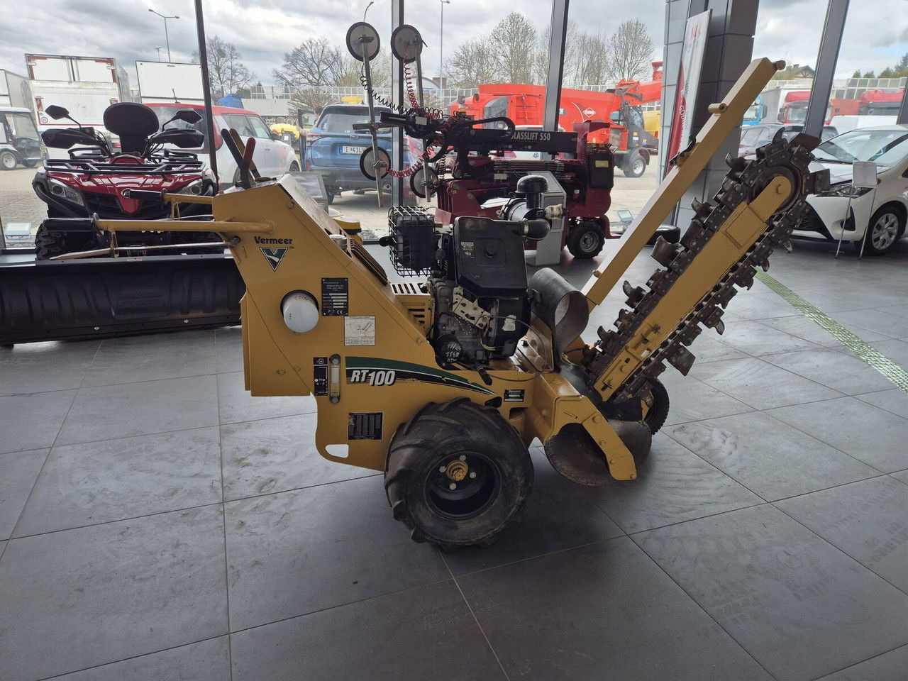 Vermeer RT100 / Trench SAW / Mini Chain Excavator / Idea L FOR Cables - Каналокопател: снимка 4 Vermeer RT100 / Trench SAW / Mini Chain Excavator / Idea L FOR Cables - Каналокопател: снимка 4