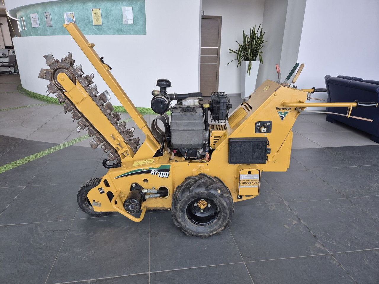Vermeer RT100 / Trench SAW / Mini Chain Excavator / Idea L FOR Cables - Каналокопател: снимка 1 Vermeer RT100 / Trench SAW / Mini Chain Excavator / Idea L FOR Cables - Каналокопател: снимка 1