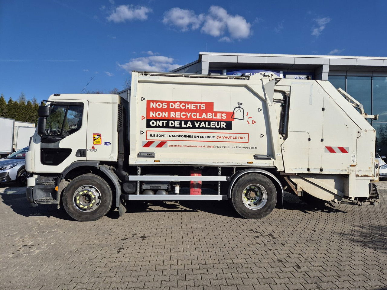 Volvo FE 280 13M3 / Geesinknorba / Euro 6 / 3 Seats - Боклукчийска кола: снимка 1 Volvo FE 280 13M3 / Geesinknorba / Euro 6 / 3 Seats - Боклукчийска кола: снимка 1