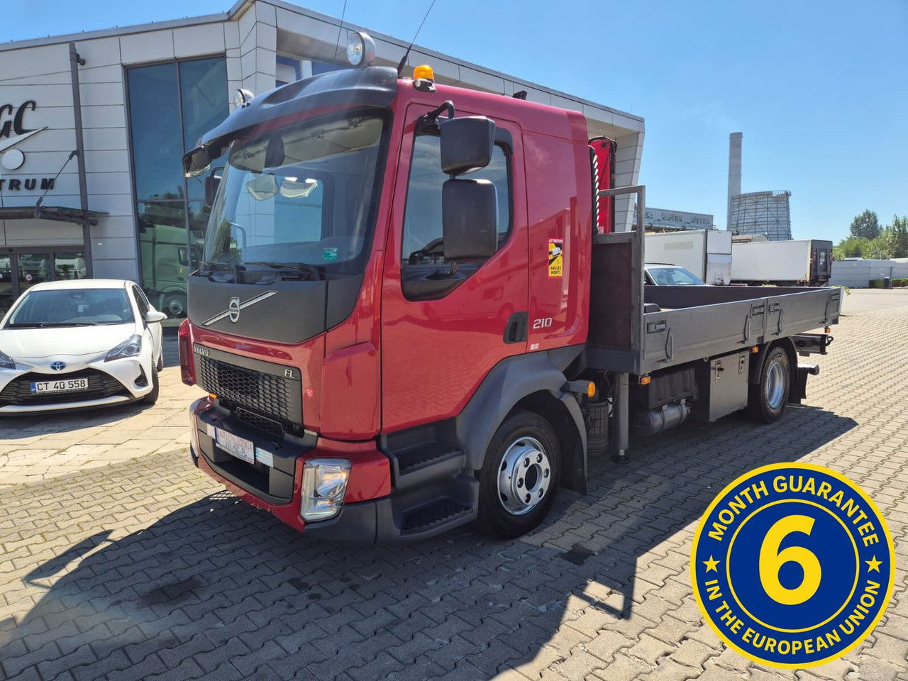Volvo FL 210 1 Owner / LOW KM / Fassi - Бордови камион, Камион с кран: снимка 1 Volvo FL 210 1 Owner / LOW KM / Fassi - Бордови камион, Камион с кран: снимка 1