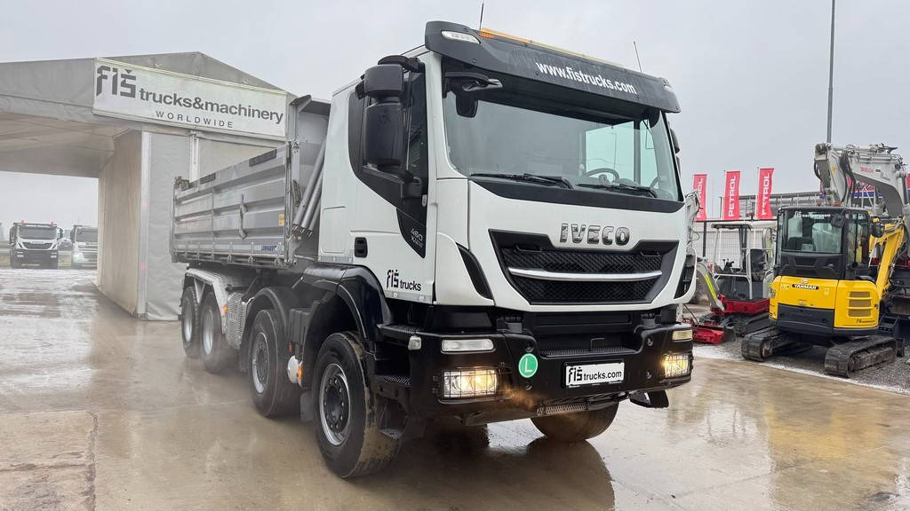 Iveco Trakker 460 8x4 meiller tipper - euro 6 - Самосвал камион: снимка 3 Iveco Trakker 460 8x4 meiller tipper - euro 6 - Самосвал камион: снимка 3