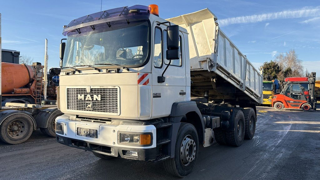 MAN 27.403 - 6x4 - 3 sided tipper - perfect - Самосвал камион: снимка 5 MAN 27.403 - 6x4 - 3 sided tipper - perfect - Самосвал камион: снимка 5