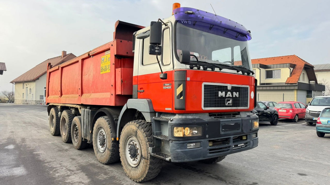 MAN 50.403 10x8 mulda tipper 24.5 m3 - Самосвал камион: снимка 2 MAN 50.403 10x8 mulda tipper 24.5 m3 - Самосвал камион: снимка 2