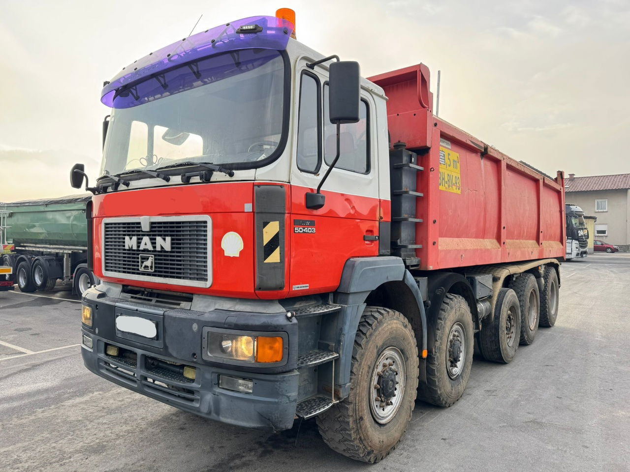 MAN 50.403 10x8 mulda tipper 24.5 m3 - Самосвал камион: снимка 1 MAN 50.403 10x8 mulda tipper 24.5 m3 - Самосвал камион: снимка 1