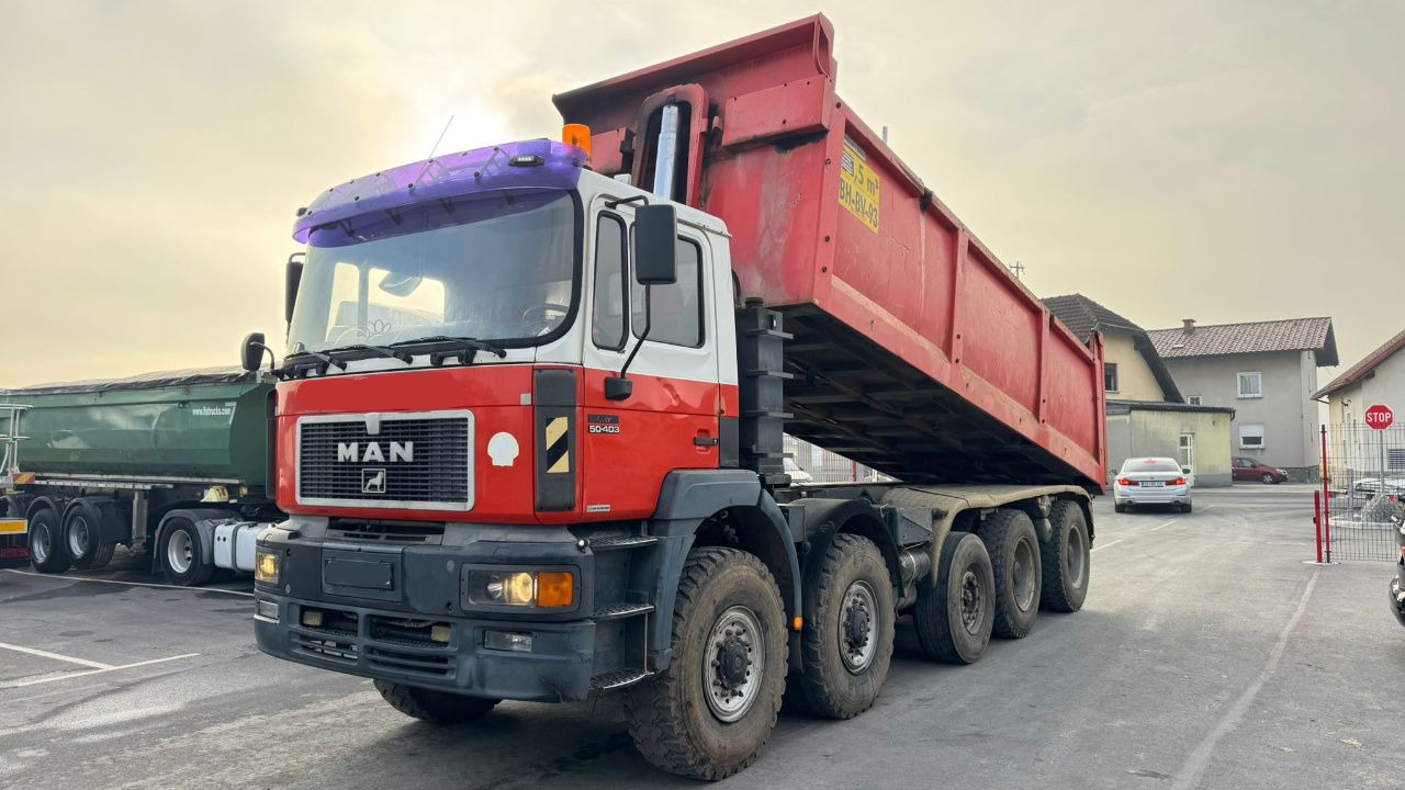 MAN 50.403 10x8 mulda tipper 24.5 m3 - Самосвал камион: снимка 5 MAN 50.403 10x8 mulda tipper 24.5 m3 - Самосвал камион: снимка 5