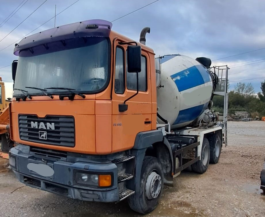 MAN FE 410A 6x4 mixer - 7m3 - euro 3 - Бетоновоз: снимка 1 MAN FE 410A 6x4 mixer - 7m3 - euro 3 - Бетоновоз: снимка 1