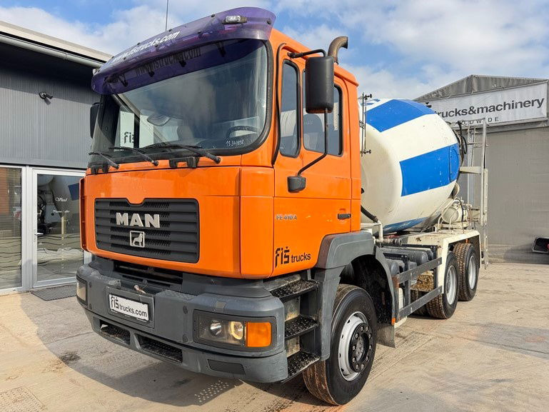 MAN FE 410A 6x4 mixer - 7m3 - euro 3 - Бетоновоз: снимка 1 MAN FE 410A 6x4 mixer - 7m3 - euro 3 - Бетоновоз: снимка 1