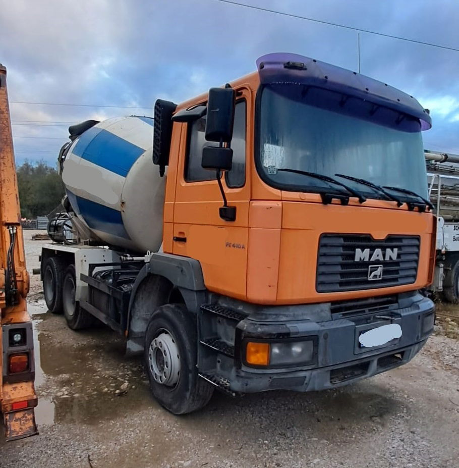 MAN FE 410A 6x4 mixer - 7m3 - euro 3 - Бетоновоз: снимка 2 MAN FE 410A 6x4 mixer - 7m3 - euro 3 - Бетоновоз: снимка 2