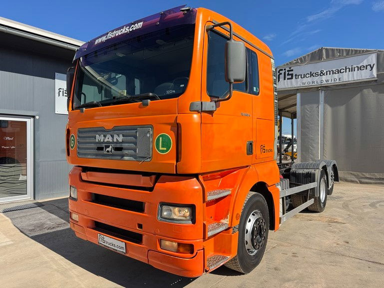MAN TGA 26.460 6X2 chassis - lifitng axle - Шаси кабина: снимка 1 MAN TGA 26.460 6X2 chassis - lifitng axle - Шаси кабина: снимка 1