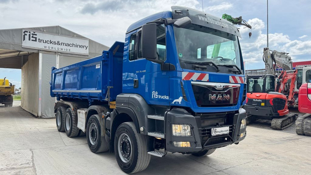 MAN TGA 35.480 8x4 bordmatic tipper - euro 6 - Самосвал камион: снимка 3 MAN TGA 35.480 8x4 bordmatic tipper - euro 6 - Самосвал камион: снимка 3