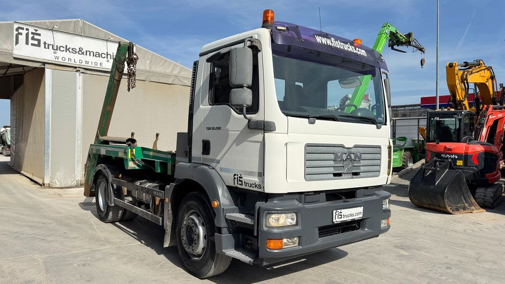MAN TGM 18.280 4x2 absetz tipper - euro 3 - Контейнеровоз/ Сменна каросерия камион: снимка 3 MAN TGM 18.280 4x2 absetz tipper - euro 3 - Контейнеровоз/ Сменна каросерия камион: снимка 3