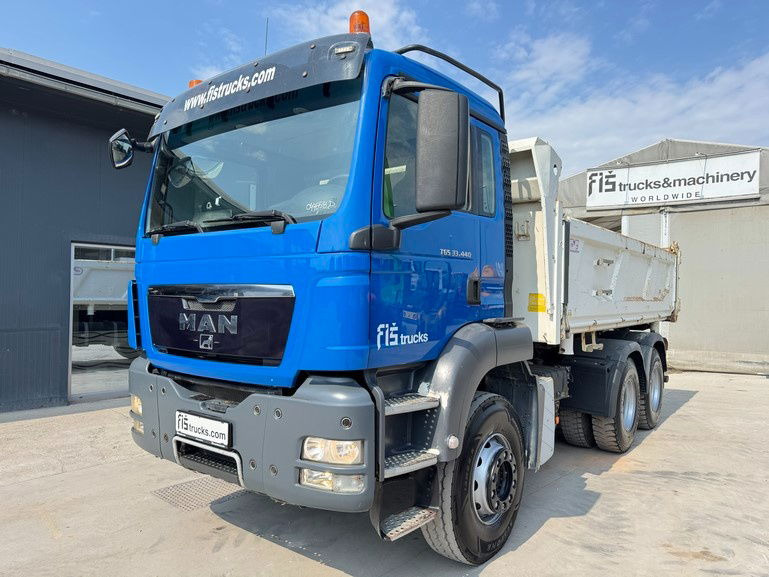 MAN TGS 33.400 6x4 bordmatic tipper - 208.000km - Самосвал камион: снимка 1 MAN TGS 33.400 6x4 bordmatic tipper - 208.000km - Самосвал камион: снимка 1