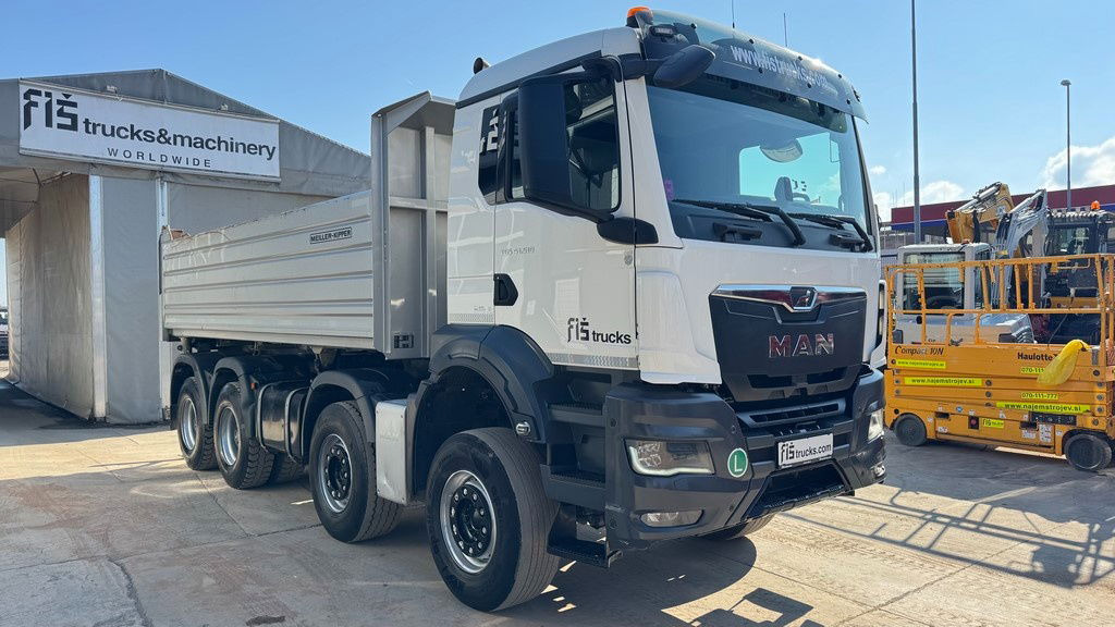 MAN TGS 41.510 8x4 Meiller bordmatic tipper - retarder - Euro 6 - Самосвал камион: снимка 3 MAN TGS 41.510 8x4 Meiller bordmatic tipper - retarder - Euro 6 - Самосвал камион: снимка 3