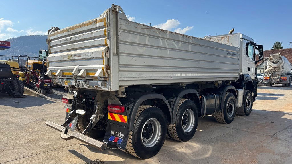MAN TGS 41.510 8x4 Meiller bordmatic tipper - retarder - Euro 6 - Самосвал камион: снимка 4 MAN TGS 41.510 8x4 Meiller bordmatic tipper - retarder - Euro 6 - Самосвал камион: снимка 4