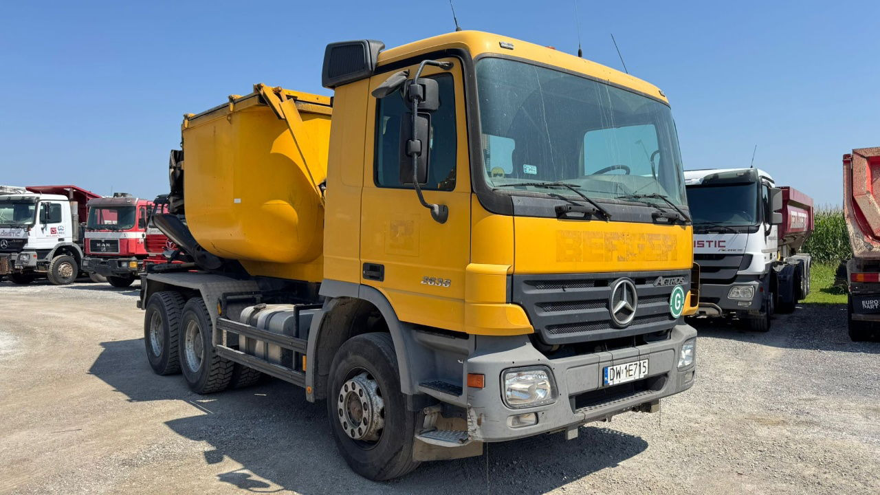 Mercedes-Benz Actros 2636 K 6x4 mulda tipper - full spring - Самосвал камион: снимка 4 Mercedes-Benz Actros 2636 K 6x4 mulda tipper - full spring - Самосвал камион: снимка 4