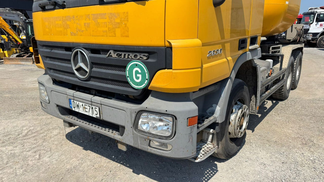 Mercedes-Benz Actros 2636 K 6x4 mulda tipper - full spring - Самосвал камион: снимка 2 Mercedes-Benz Actros 2636 K 6x4 mulda tipper - full spring - Самосвал камион: снимка 2