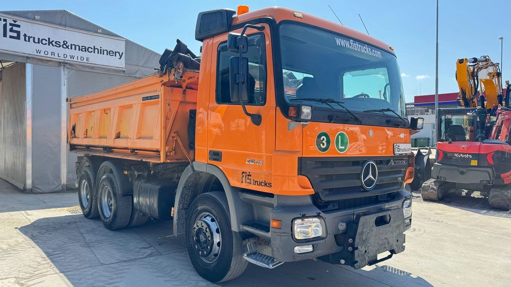Mercedes-Benz Actros 2641 K 6x4 Meiller tipper - spring - Самосвал камион: снимка 3 Mercedes-Benz Actros 2641 K 6x4 Meiller tipper - spring - Самосвал камион: снимка 3