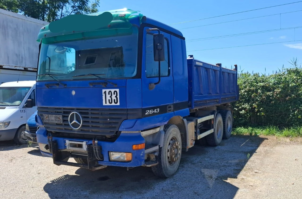 Mercedes-Benz Actros 2643 K 6x4 meiller tipper - Самосвал камион: снимка 1 Mercedes-Benz Actros 2643 K 6x4 meiller tipper - Самосвал камион: снимка 1