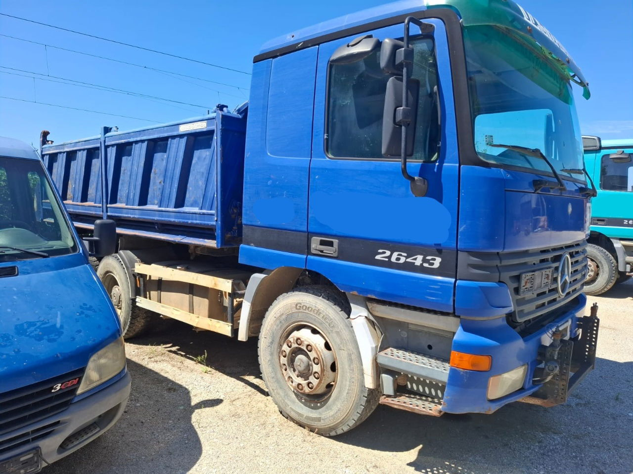 Mercedes-Benz Actros 2643 K 6x4 meiller tipper - Самосвал камион: снимка 3 Mercedes-Benz Actros 2643 K 6x4 meiller tipper - Самосвал камион: снимка 3