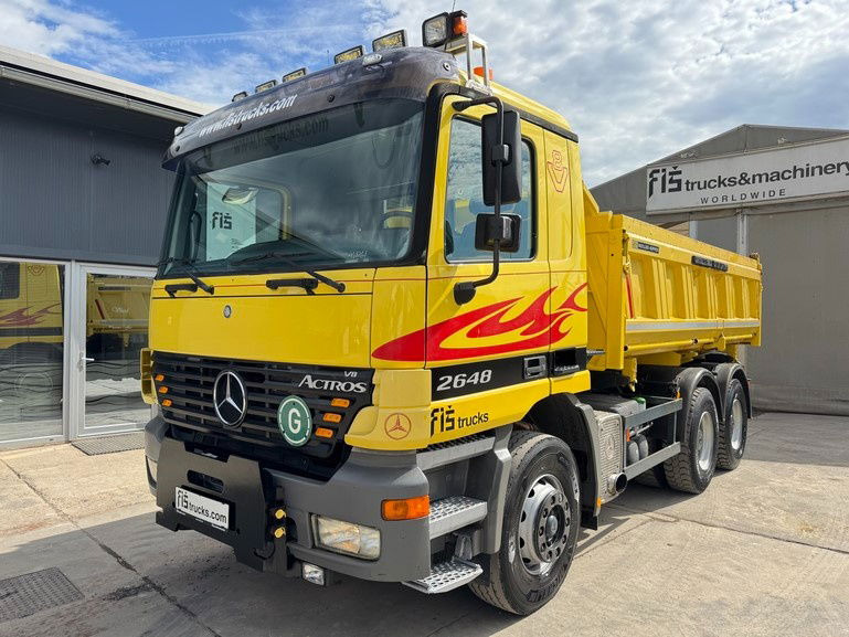 Mercedes-Benz Actros 2648 K 6X4 meiller bordmatic - air condition - Самосвал камион: снимка 1 Mercedes-Benz Actros 2648 K 6X4 meiller bordmatic - air condition - Самосвал камион: снимка 1