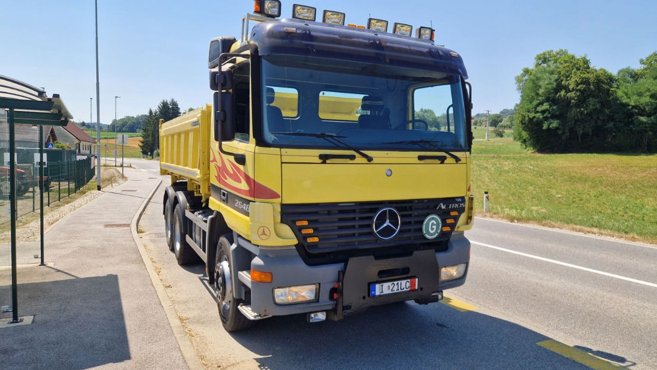 Mercedes-Benz Actros 2648 K 6X4 meiller bordmatic - air condition - Самосвал камион: снимка 4 Mercedes-Benz Actros 2648 K 6X4 meiller bordmatic - air condition - Самосвал камион: снимка 4