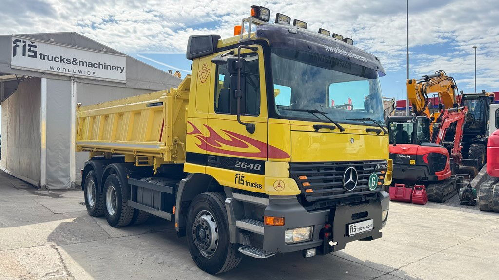 Mercedes-Benz Actros 2648 K 6X4 meiller bordmatic - air condition - Самосвал камион: снимка 3 Mercedes-Benz Actros 2648 K 6X4 meiller bordmatic - air condition - Самосвал камион: снимка 3