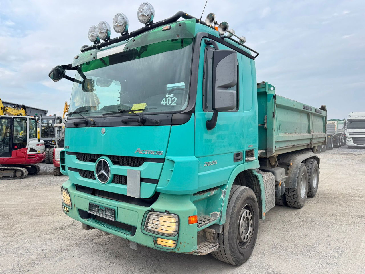 Mercedes-Benz Actros 2655 6x4 meiller bordmatic tipper - retarder - V8 - Самосвал камион: снимка 1 Mercedes-Benz Actros 2655 6x4 meiller bordmatic tipper - retarder - V8 - Самосвал камион: снимка 1
