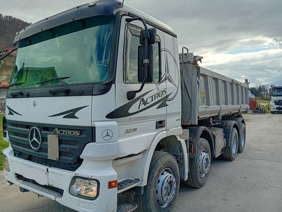 Mercedes-Benz Actros 3241 8x4 meiller tipper - bordmatic - Самосвал камион: снимка 1 Mercedes-Benz Actros 3241 8x4 meiller tipper - bordmatic - Самосвал камион: снимка 1
