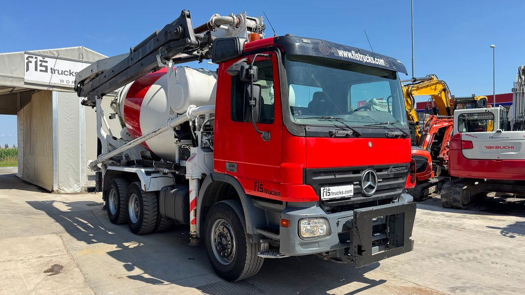 Mercedes-Benz Actros 3341 6x4 7m3 + 24m Cifa - Бетоновоз: снимка 3 Mercedes-Benz Actros 3341 6x4 7m3 + 24m Cifa - Бетоновоз: снимка 3